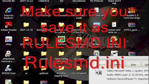 How To Make a MOD For Red Alert 2 Yuri