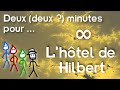 Deux deux  minutes pour lhtel de hilbert