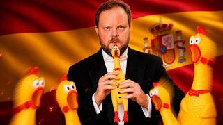 Spanish National Anthem but with Rubber Chickens