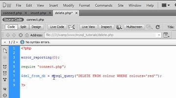 PHP & Mysql: Deleting from a database