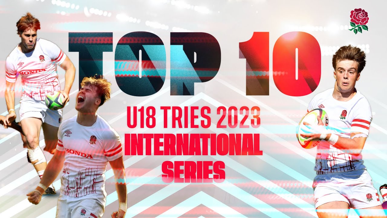 The next generation | England U18 Men's best tries from the 2023 ...