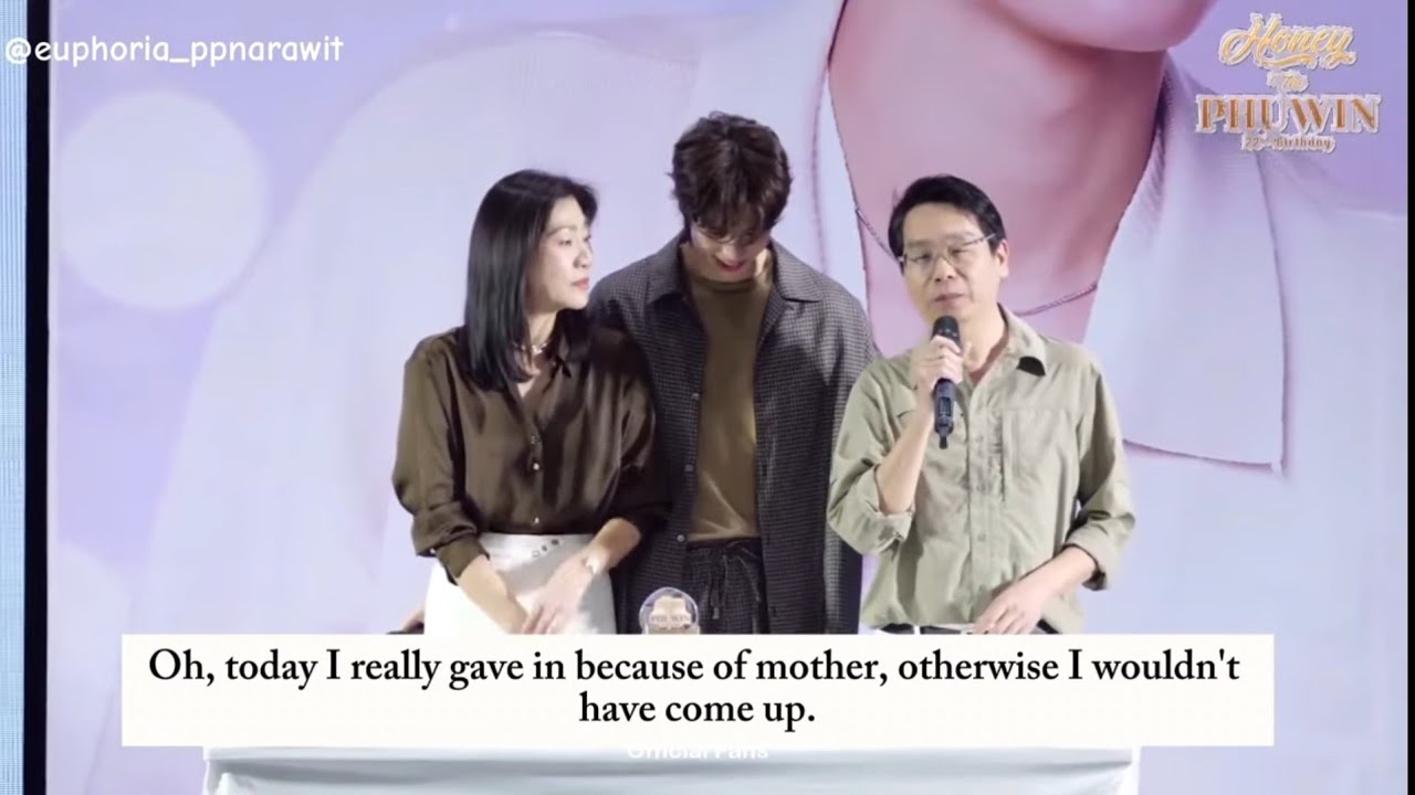 ぽんぷうmama様確認用♡ PHUWIN FAMILY MOMENT 👨‍👩‍👦 [ENG SUB] - PART 2