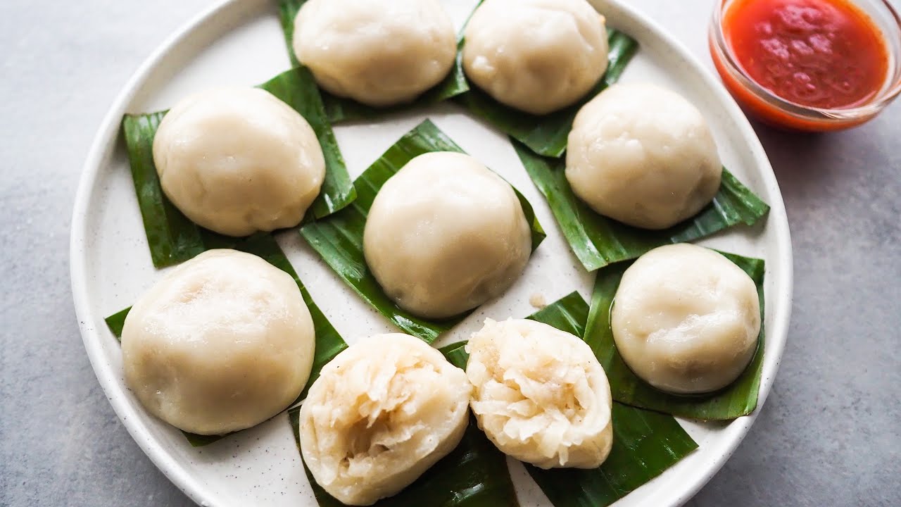 Savoury Yam Bean Char Kueh | 蒸沙葛菜粿 | Chinese vegan recipe