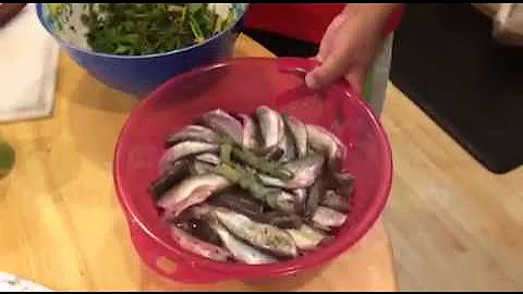 How cook hmong style fish part 1.