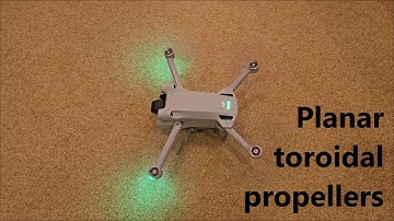 Planar toroidal propeller test