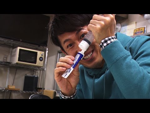 究極のホワイトニング！絵の具歯磨き【SUSHI★BOYSのいたずら #50】
