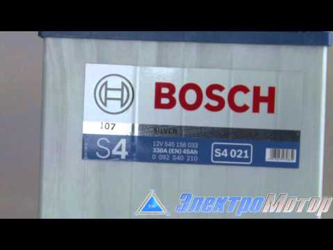 Аккумулятор bosch s4 45 Ah