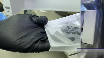 Changing the polymer pouch