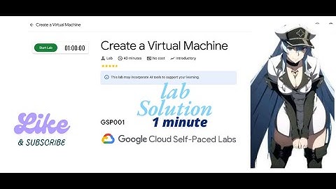 Create a Virtual Machine || Lab Solution || GSP001 || Qwiklabs Arcade 2025.