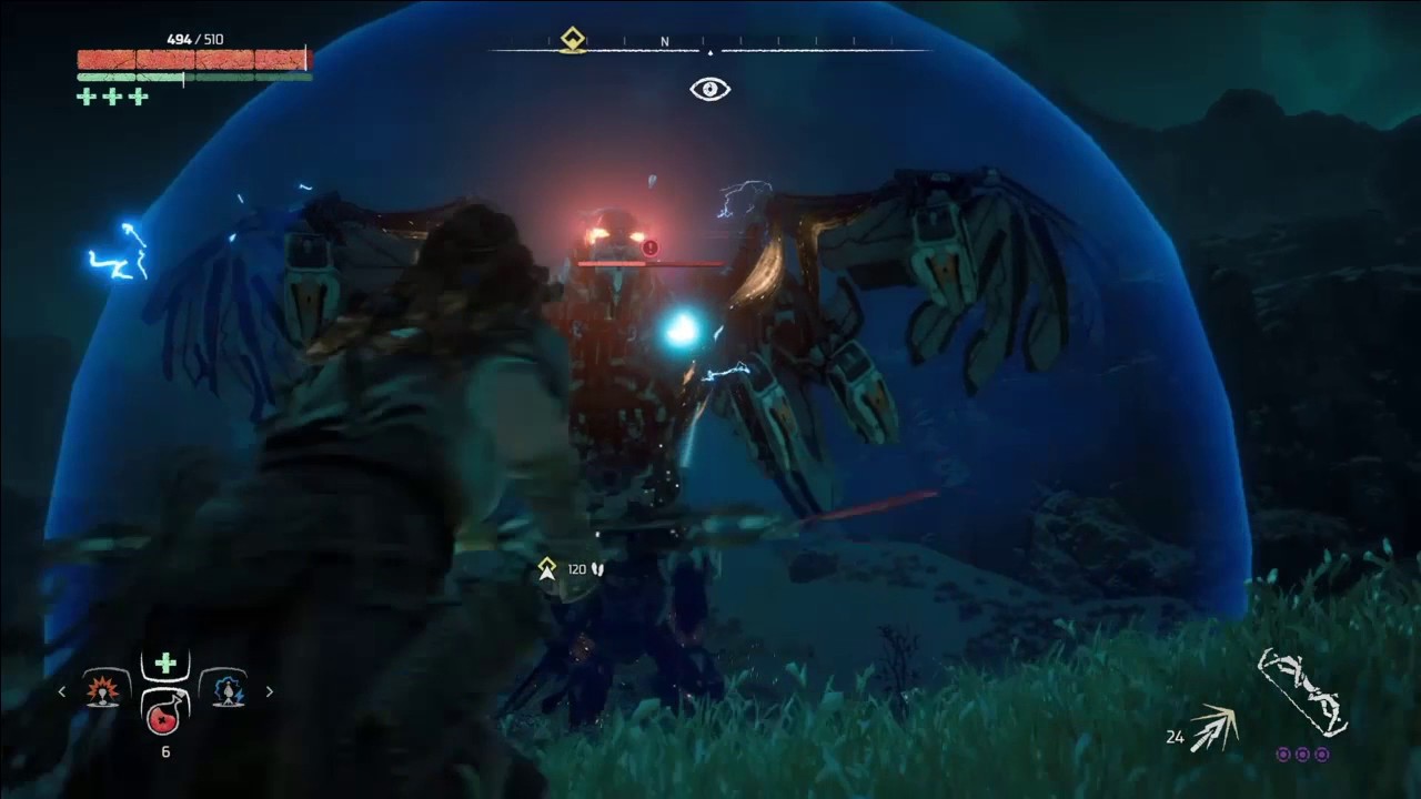 Ps4 Horizon Zero Dawn ホライゾン ゼロ ドーン サブクエスト 風変わりな味覚 の ストームバード 戦 Youtube