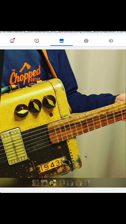 Suitcase Guitar found on Facebook #guitar #diyguitar #Facebook
