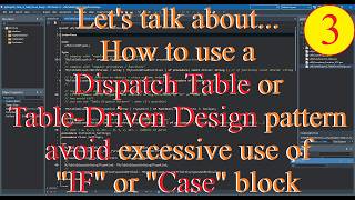Delphi: How to use a Dispatch Table or Table-Driven Design pattern to avoid IF or Case - 03