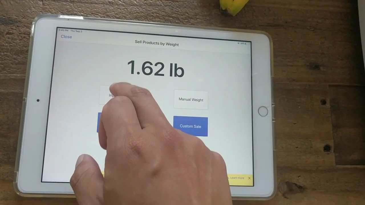Shopify POS - Sell Items by Weight with Integrated Scale