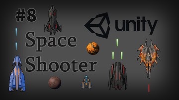 Unity Space Shooter For Mobile, PC & WebGl Tutorial #8 - Creating Score and Background