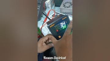 @Selec TC 344 pid temperature controller SSR point wiring dc 12 v Really connection
