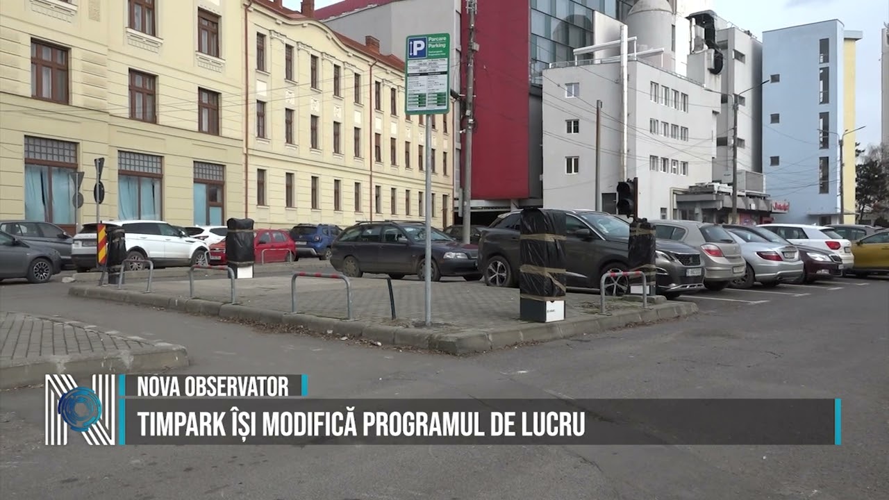 TIMPARK ÎȘI MODIFICĂ PROGRAMUL DE LUCRU