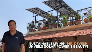 Angel Investor's Solar Journey with EcoSoch in Bengaluru | Garden Voltaic system | Rooftop Solar |