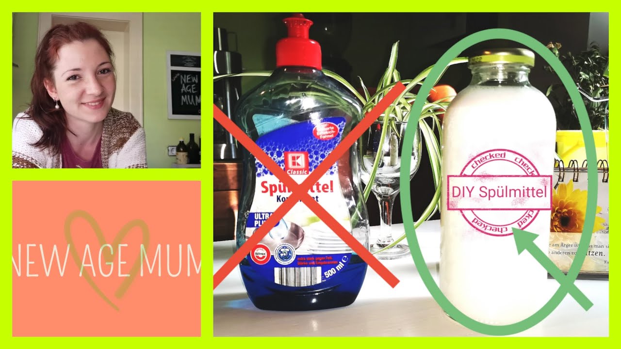 DIY Spülmittel | Öko-Spülmittel | Spüli selber machen | Spülmittel zum putzen