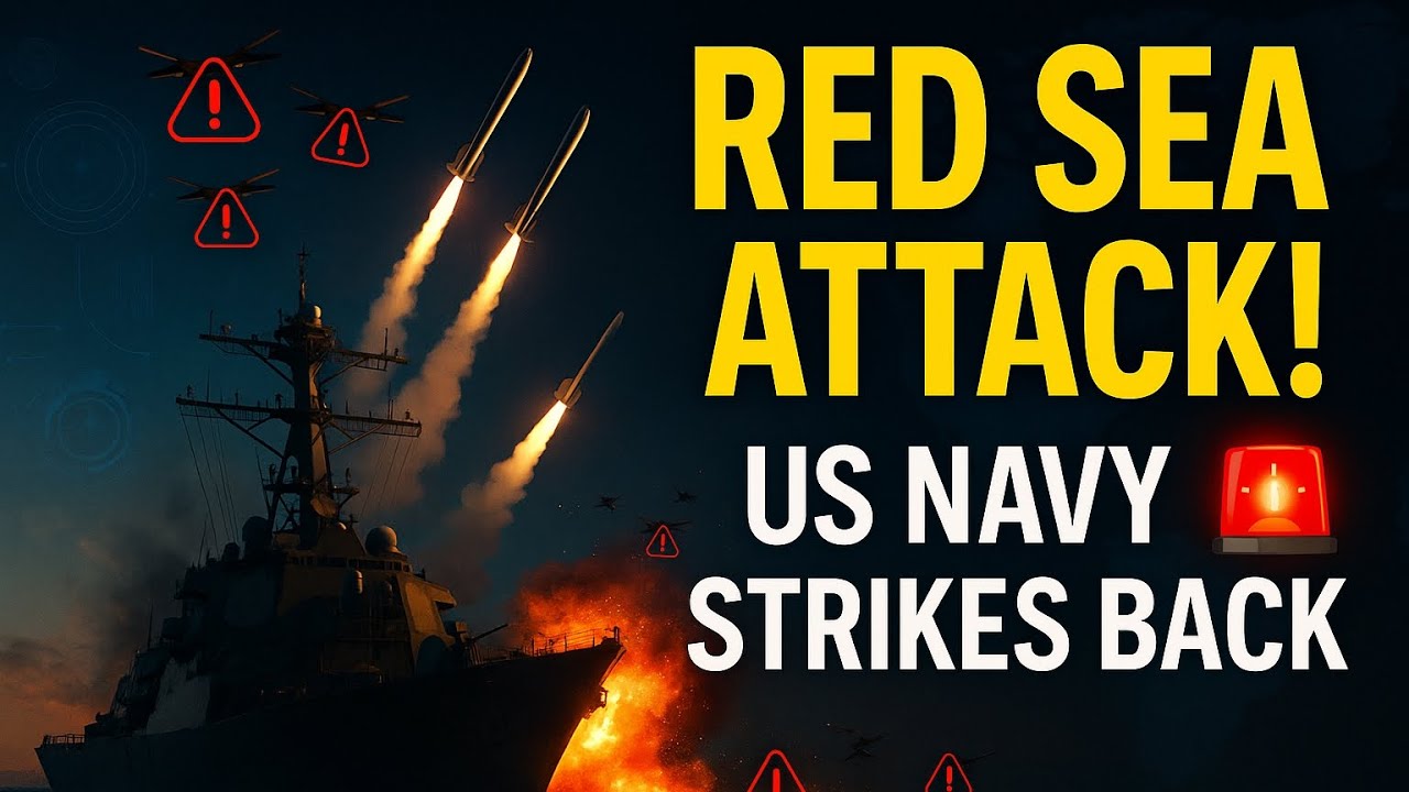 Red Sea Attack! US Navy Shoots Down Houthi Drones | Middle East Tension ...