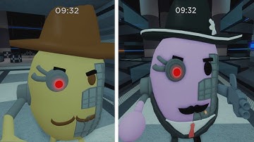 OLD MR. P VS NEW MR. P JUMPSCARE - Roblox Piggy New Update