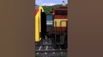 WDM3D Coupling Double Decker | train | train videos | train game | ATG #shorts #atgtrain