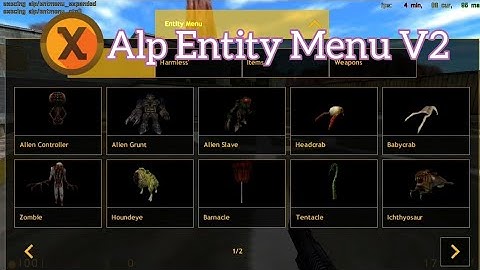 Xash3D Android - Alp Entity Menu v2