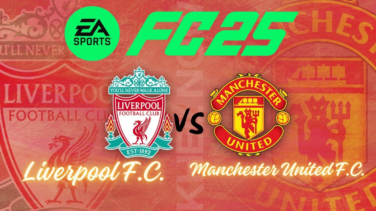 EA FC 25 - Liverpool vs. Man United - Premier League 24/25 Full Match ...