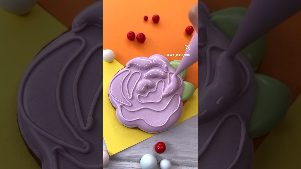 роспись пряника на 8 марта