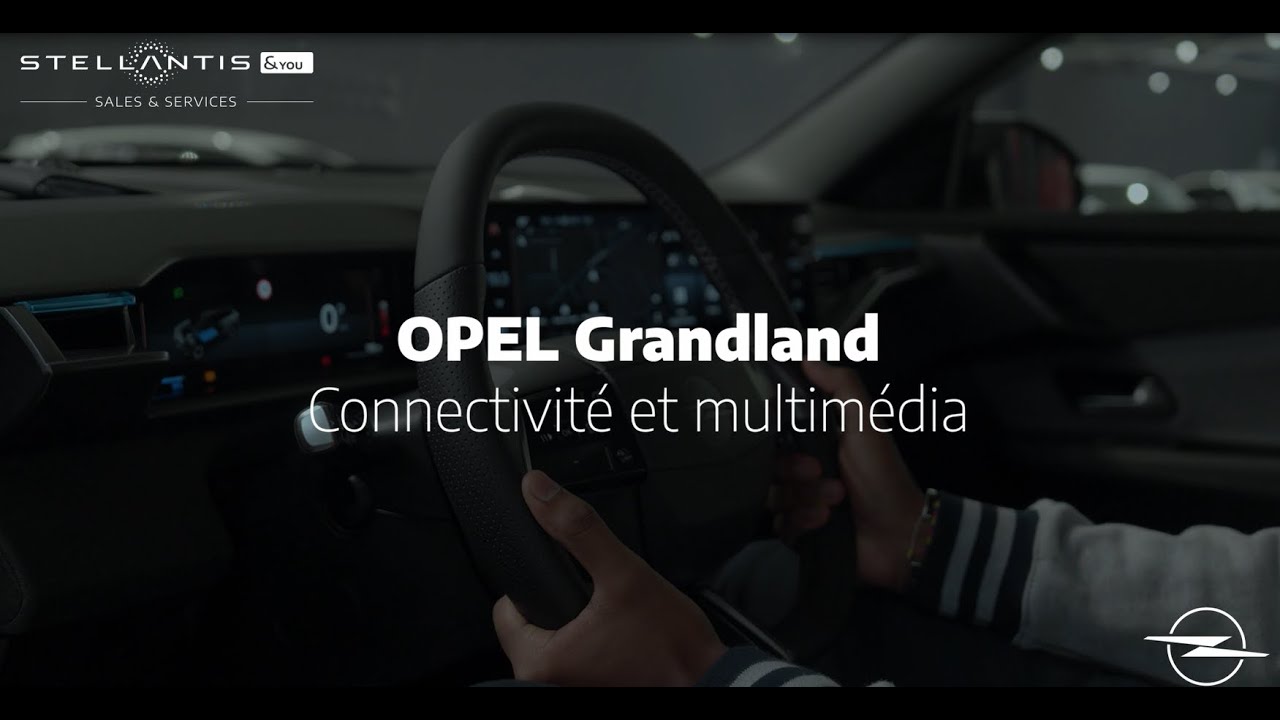 📱Grandland : connectivité & écrans — ce qu’il faut savoir