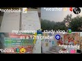 My evening🌃 study routine 📚 as a 12th grader 🌷