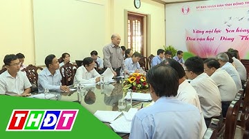 Đồng Tháp: Đẩy nhanh tiến độ giải ngân vốn đầu tư công | THDT