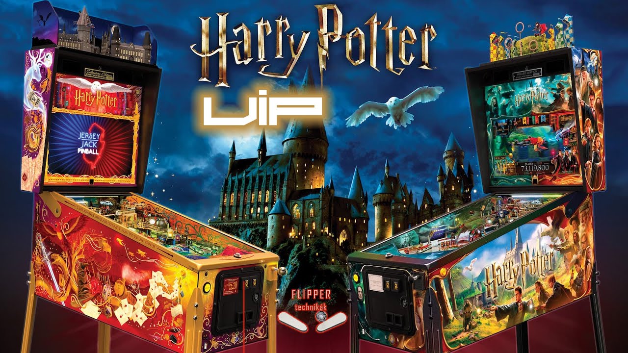 Harry Potter flipper premiere a Game Galaxy-ban  -  VIP - SUPER PINBALL
