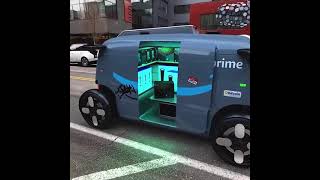 #Shorts Amazon Prime Autonomous delivery! 😯😯