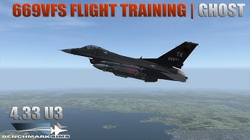 [Falcon BMS 4.33] 669VFS Flight Training with Ghost - GBU