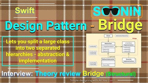 Interview, Swift : Theory review for Design Pattern - Bridge (Structural)