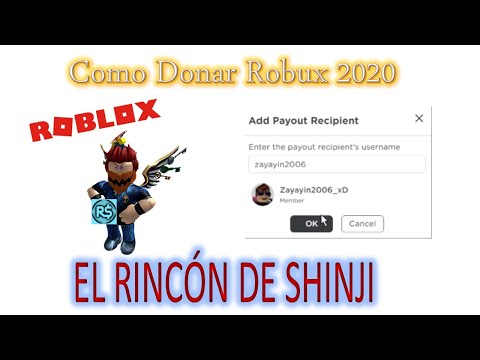 Como Donar Robux 2020 Youtube - como donar robux bien explicado paso a paso 2019 roblox