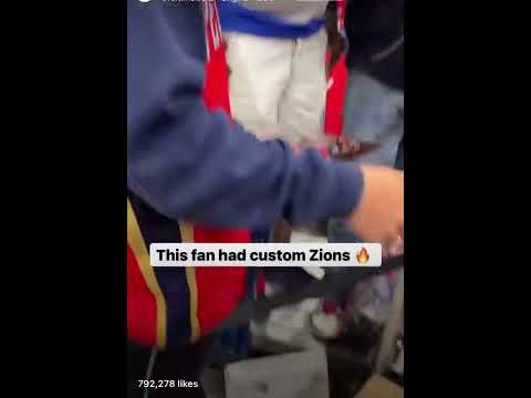 Zion spots a