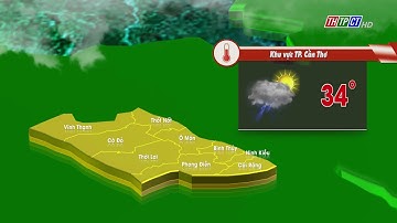 Dự báo thời tiết TP. Cần Thơ sáng 25/4/2025 | THTPCT