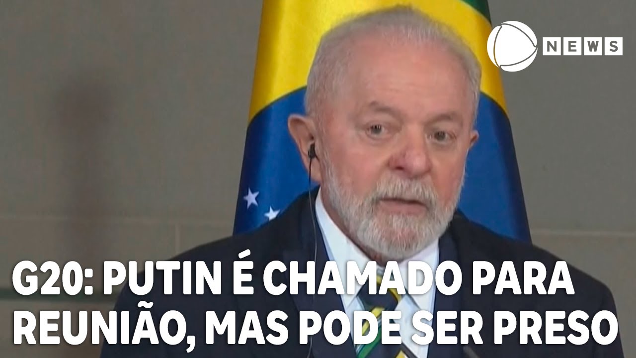 Lula convida Putin para reunião do G20, mas russo pode ser preso no Brasil