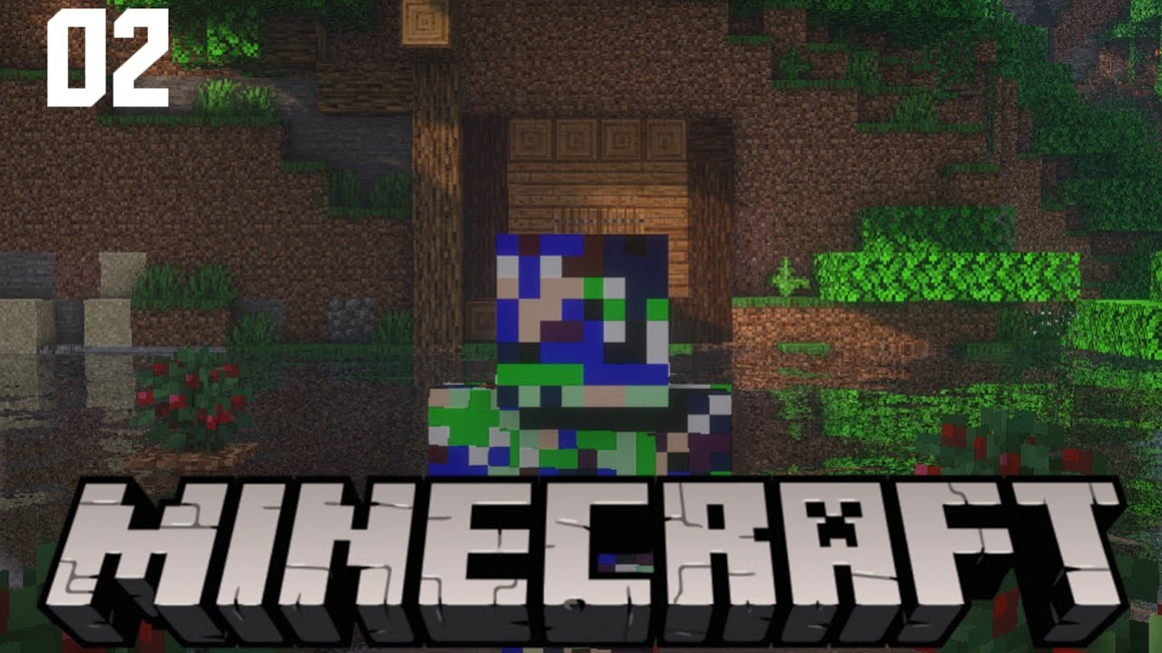 Minecraft ep 2 New home and found diamonds {Minecraft lets play ...