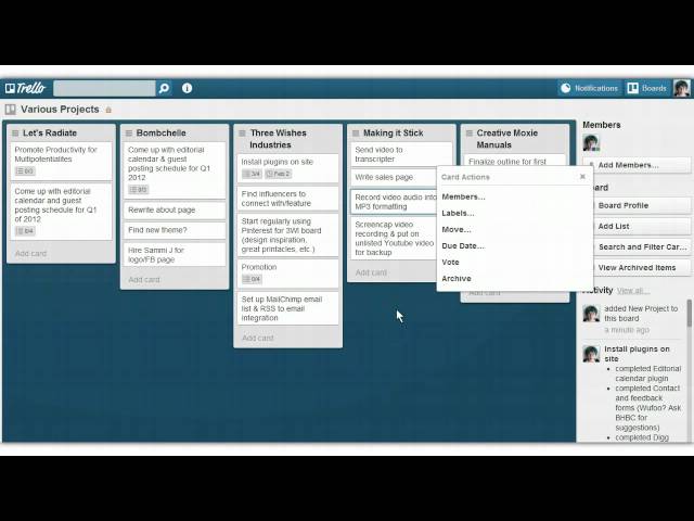 How to Use Trello For Project Management