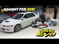 Quick Easy Mitsubishi EVO 8 Build Part 1 