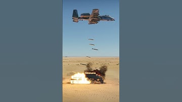 A 10 Warthog Carpet Bombing Unleashing Hellfire Across the Desert Landscape!