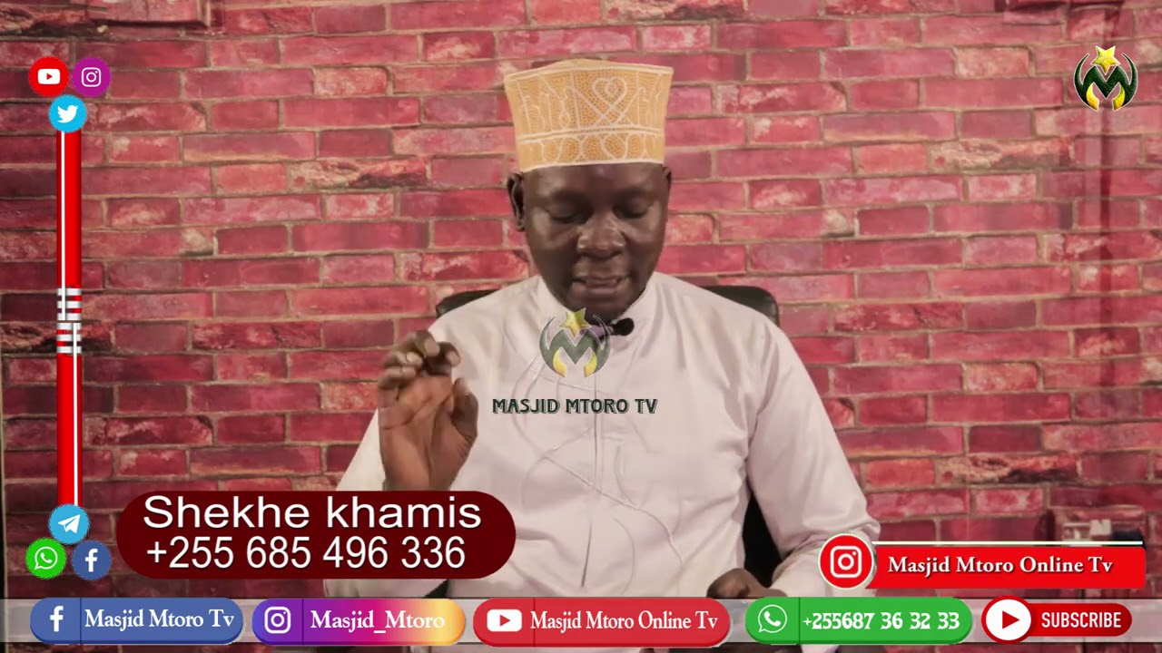 NDOTO YA KUMUOTA SHETANI | INAJULISHA CHALE TOCHI |  MIHURI YA KICHAWI | SHEIKH KHAMIS SULEYMAN
