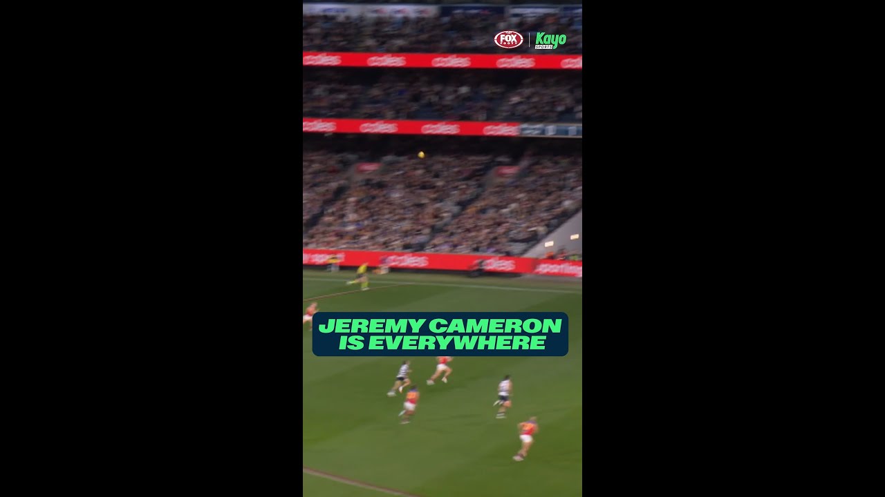 It's a red-hot start from the All-Australian captain; Jeremy Cameron is everywhere! 🔥
