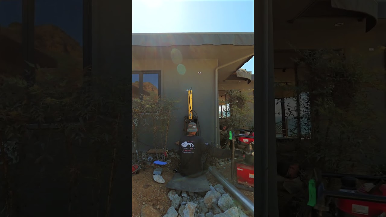 Stabilizing Sliding Hillside Rancho Palos Verdes Home - FPV DRONE. Video preview.