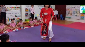 Chắp ghép các hình hình học tạo thành hình mới theo ý thích và theo yêu cầu