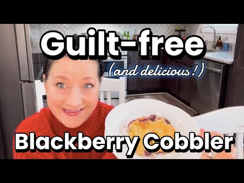 Blackberry Cobbler RECIPE | My Galveston Diet Journey #diet