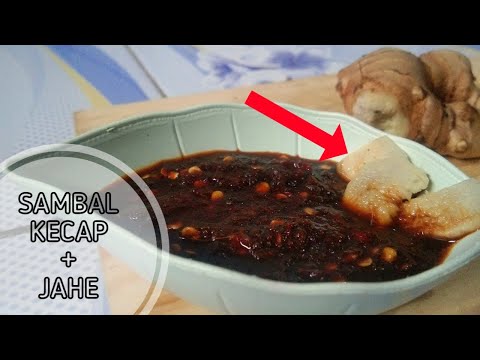Resep Sambal Kecap Jahe Ikan Bakar