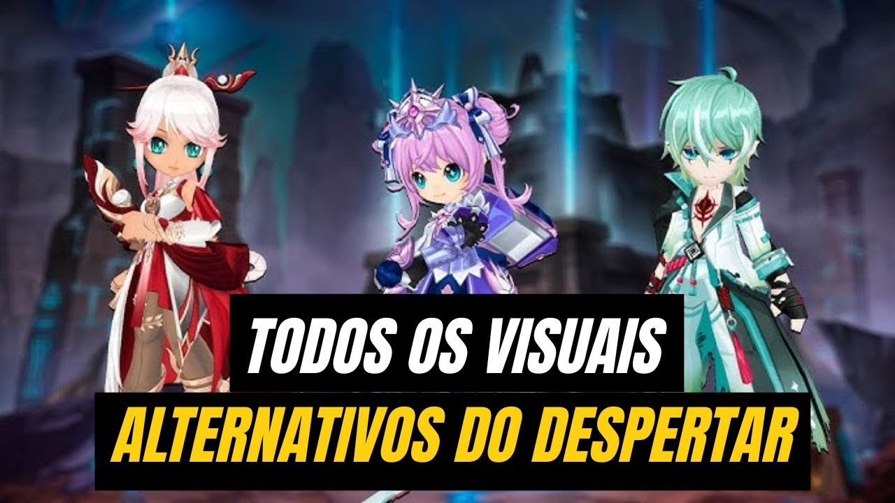 Todos os Visuais Alternativos do Despertar  - Grand Chase Classic